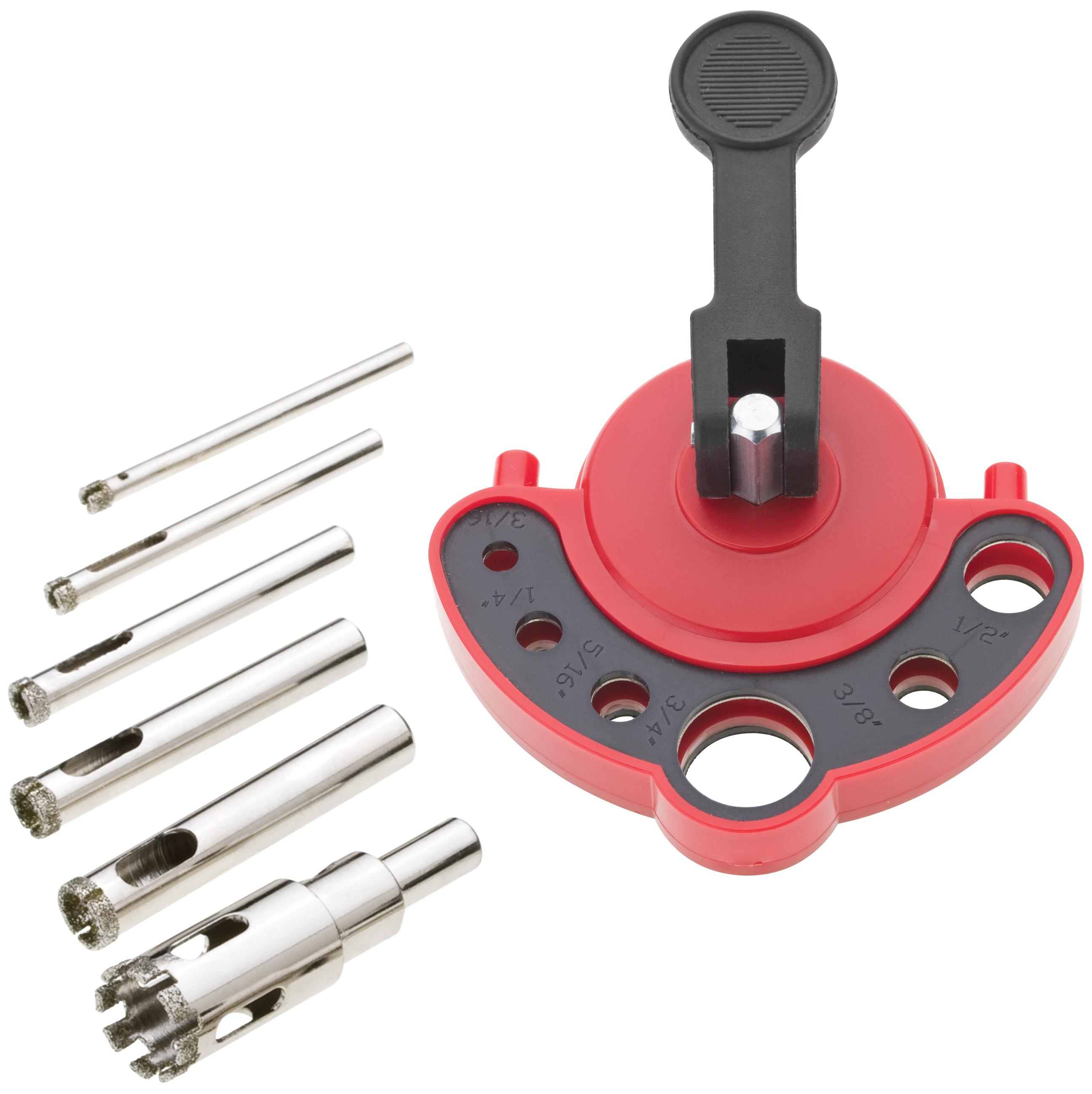Steelex D3839 Glass Granite Drilling Set Power Drill