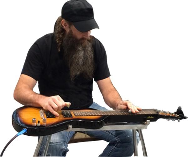 Asher Electro Hawaiian Junior Lap Steel Guitar Tobacco