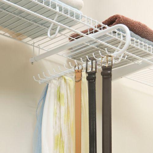 Rubbermaid Configurations 30Hook Tie and Belt Organizer