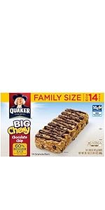 quaker big chewy sweet and salty