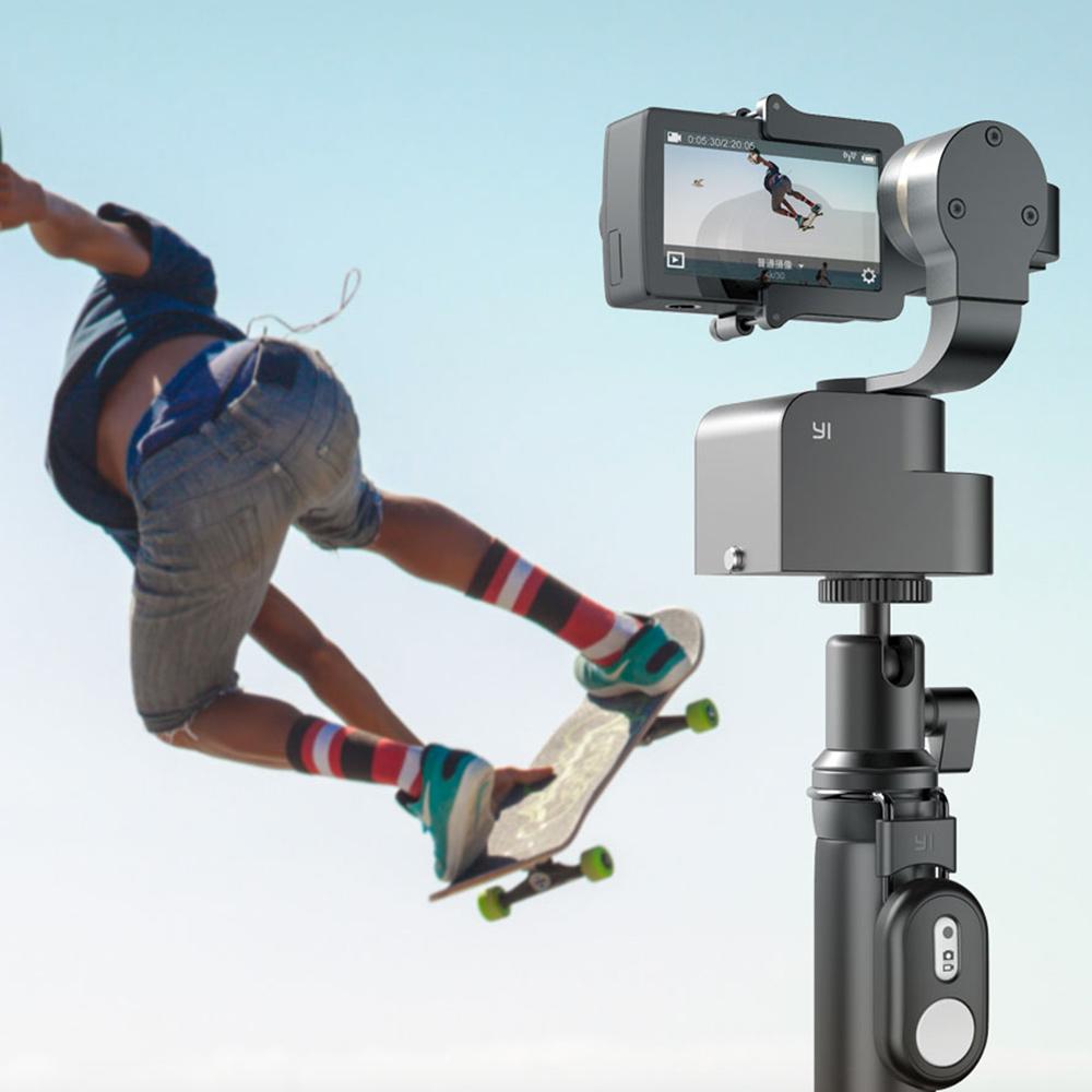 YI 4K Action Camera Bundled 3Axis Gimbal Stabilizer