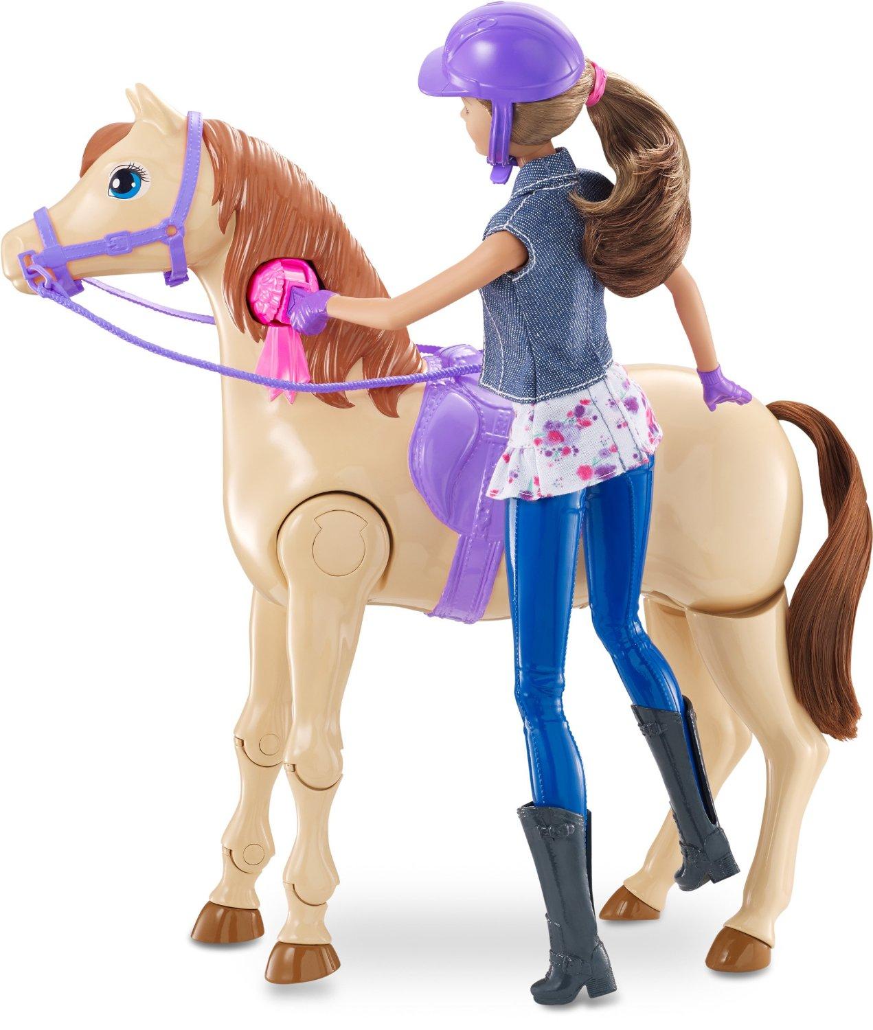 Barbie Saddle 'N Ride Horse and Teresa Doll Toys & Games