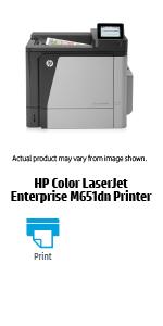 Amazon.com: HP Color Laserjet Enterprise M651dn Printer, (CZ256A) :  Productos de Oficina