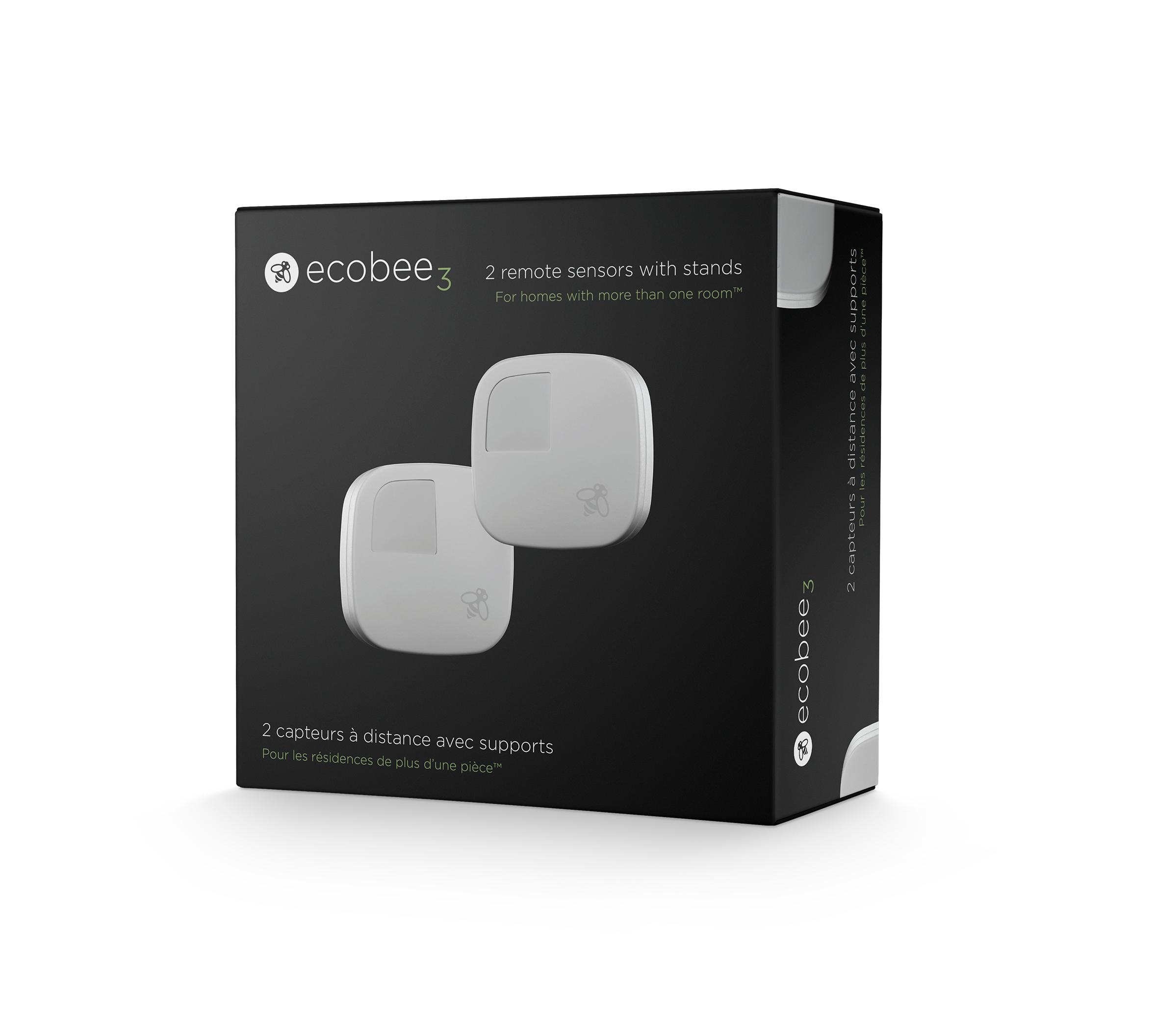 ecobee Room Sensor 2 Pack with Stands