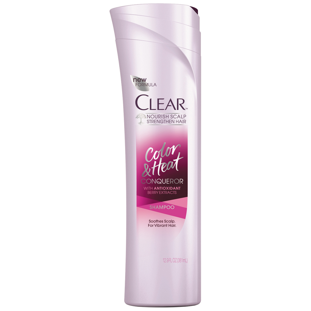Clear Shampoo, Color and Heat Conqueror, 12.9 oz Clear