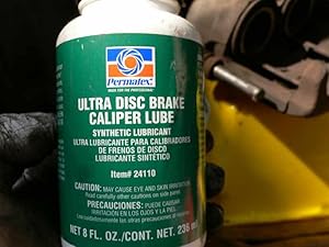 lubricant; multi-purpose; disc break; calipers; pinsl slides; silicone; non=silicone