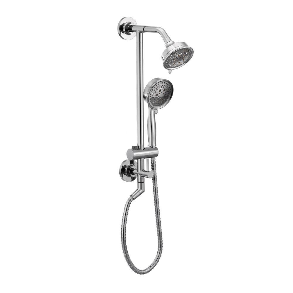 Moen 3638 FourFunction 43/8Inch Diameter Showerhead, Chrome Fixed