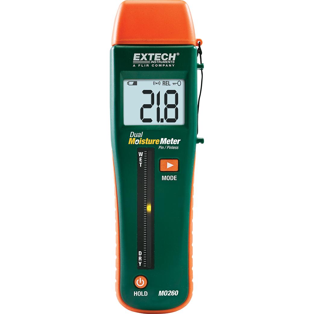 Extech MO260 Combination Pin/Pinless Moisture Meter
