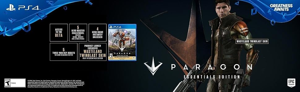Amazoncom Paragon Essentials Edition Playstation 4