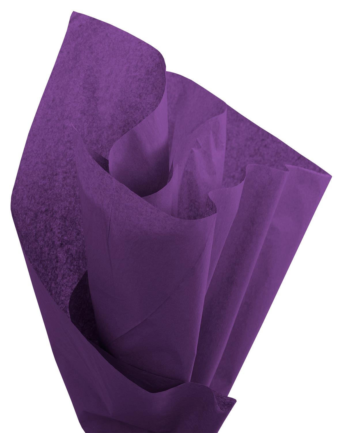 Tissue Paper Pack, 48 Sheets, 20" x 30", Purple