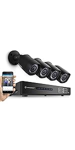 Amazon.com : Amcrest 960H Video Security System Four 800
