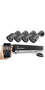Amazon.com: Amcrest HD 720P 4CH Video Security System