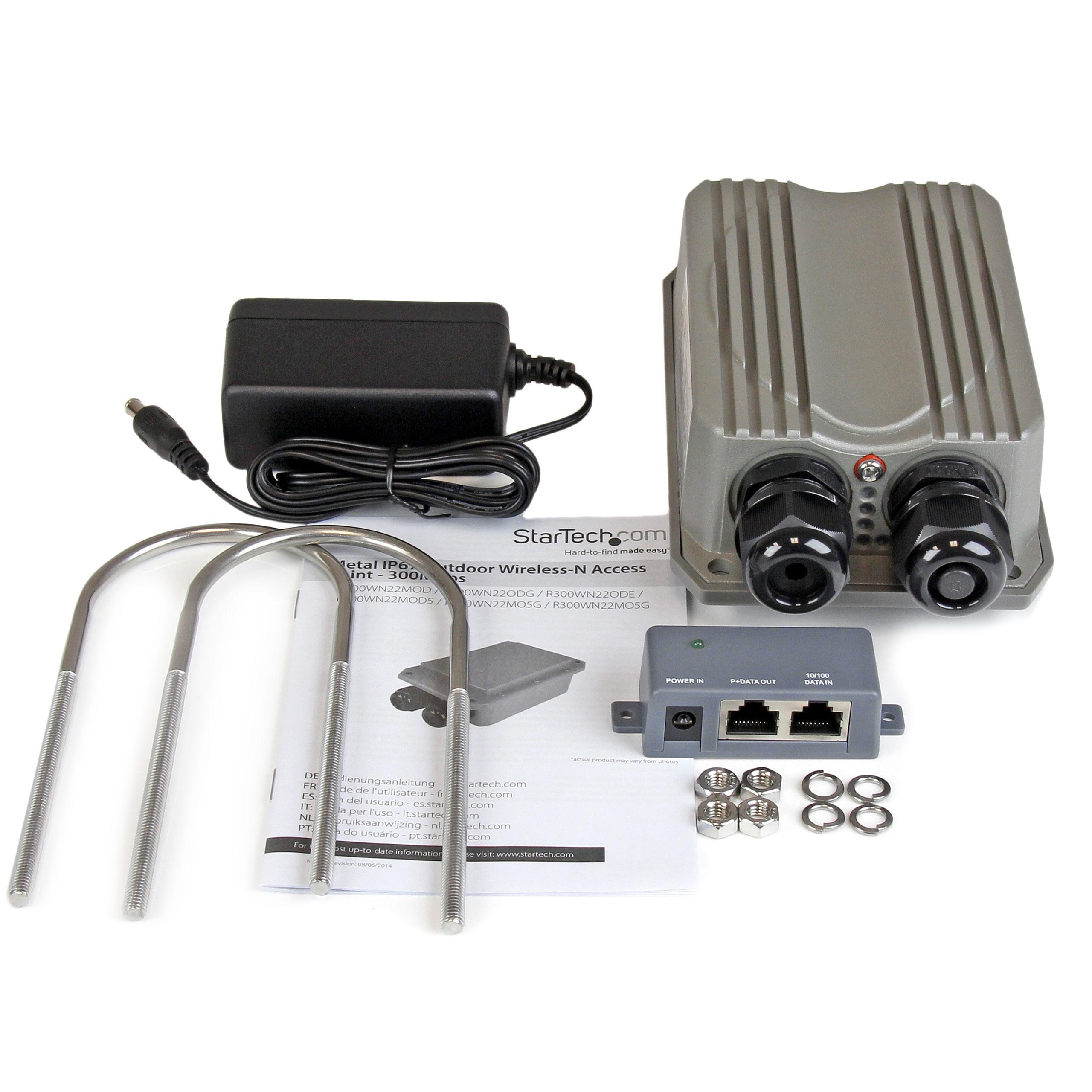 Rugged Outdoor WirelessN Access Point 5GHz PoE Powered