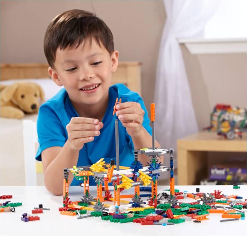 K'NEX Deluxe Building Set 375 Pieces For Ages 7