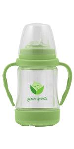 glass, silicone, cup, sippy, straw, baby, toddler, child, natural, safe, kid, non spill