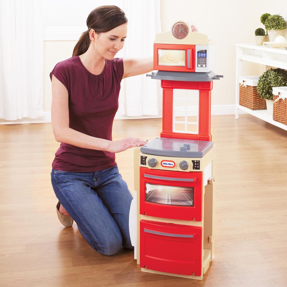 Little Tikes Cook 'n Store Kitchen Playset Red Toys & Games