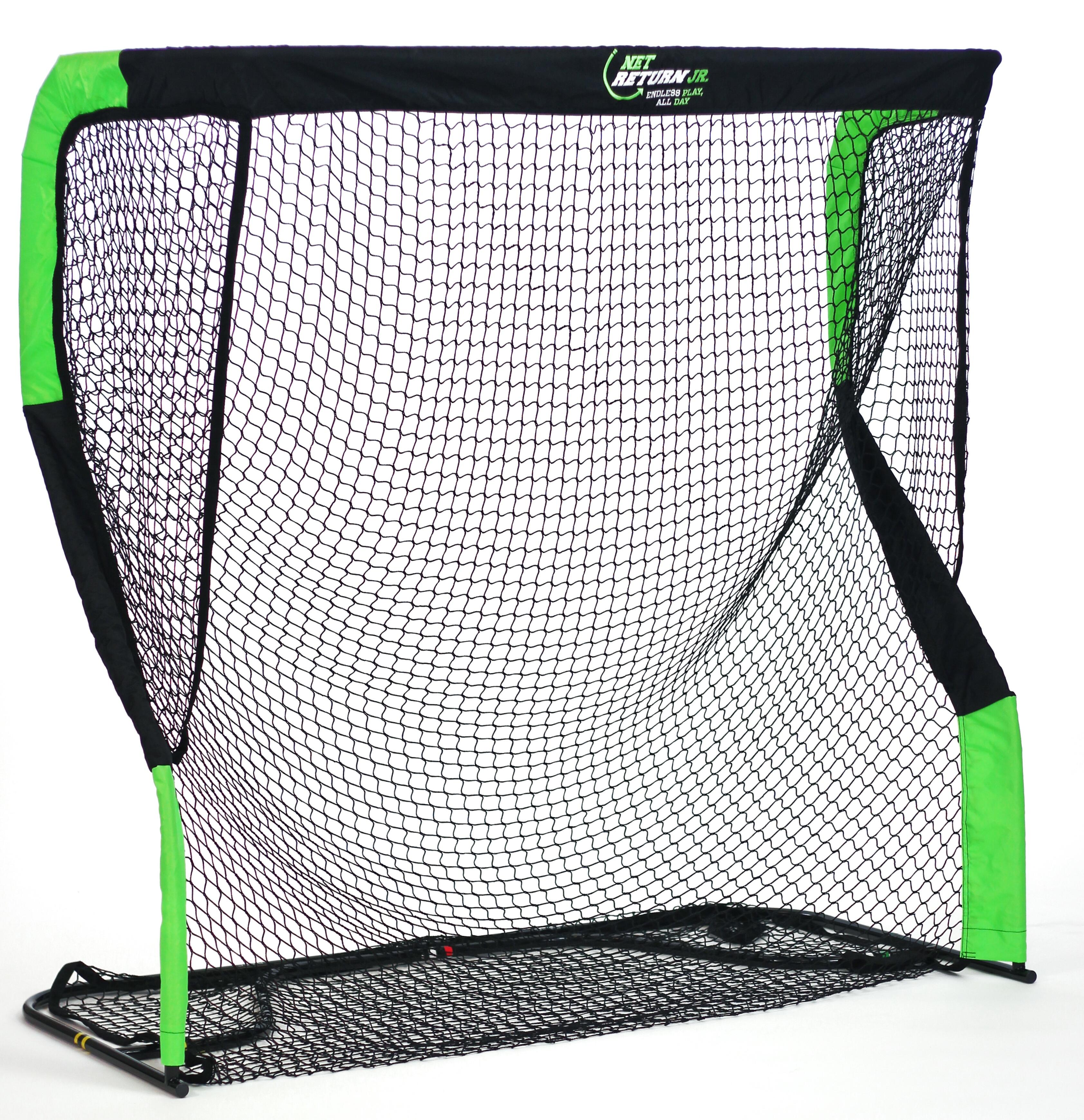 The Net Return Jr. Standard MultiSport Hitting Net (Black