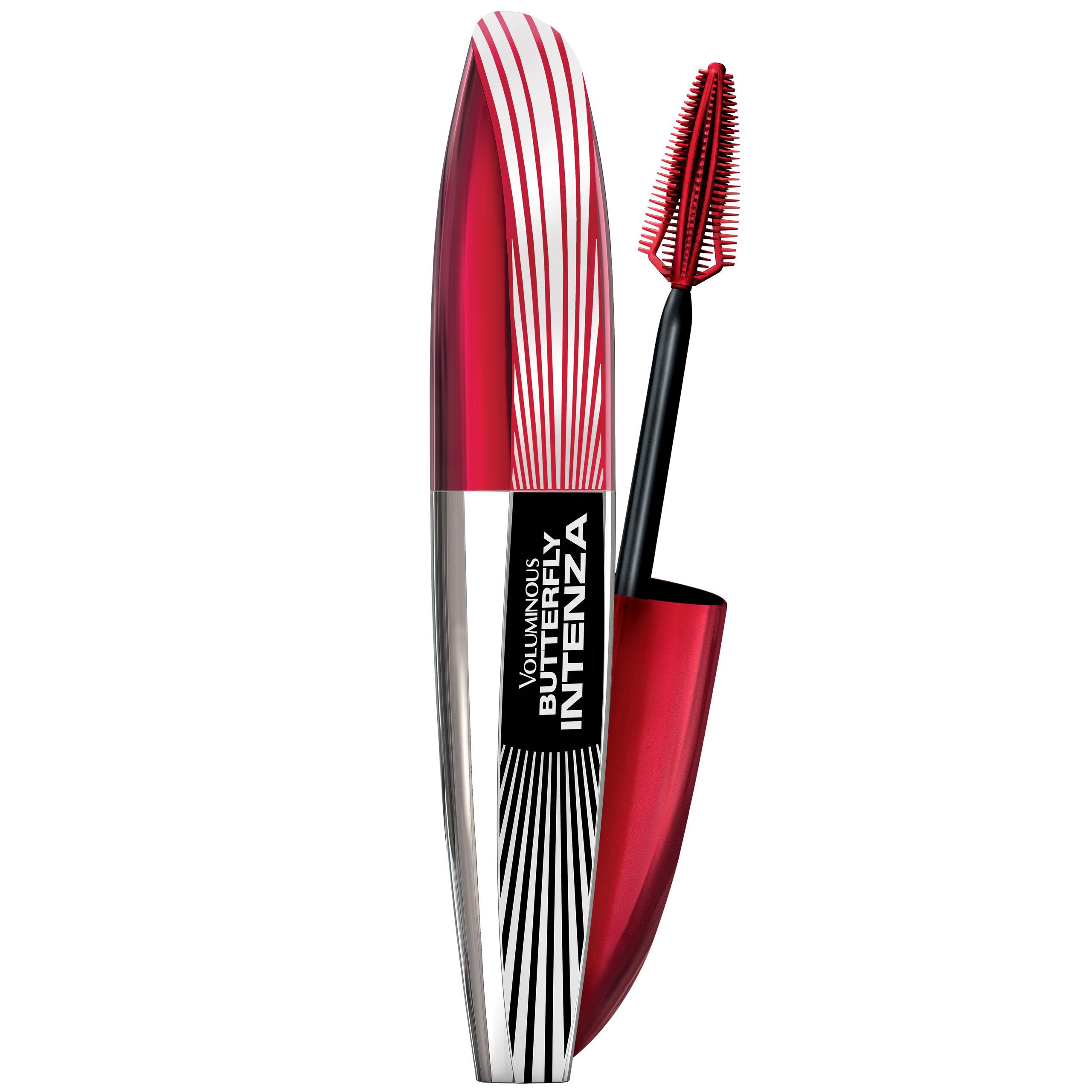 L'Oreal Paris Voluminous Butterfly Intenza Mascara, 380 Blackest Black, 0.25 Fluid