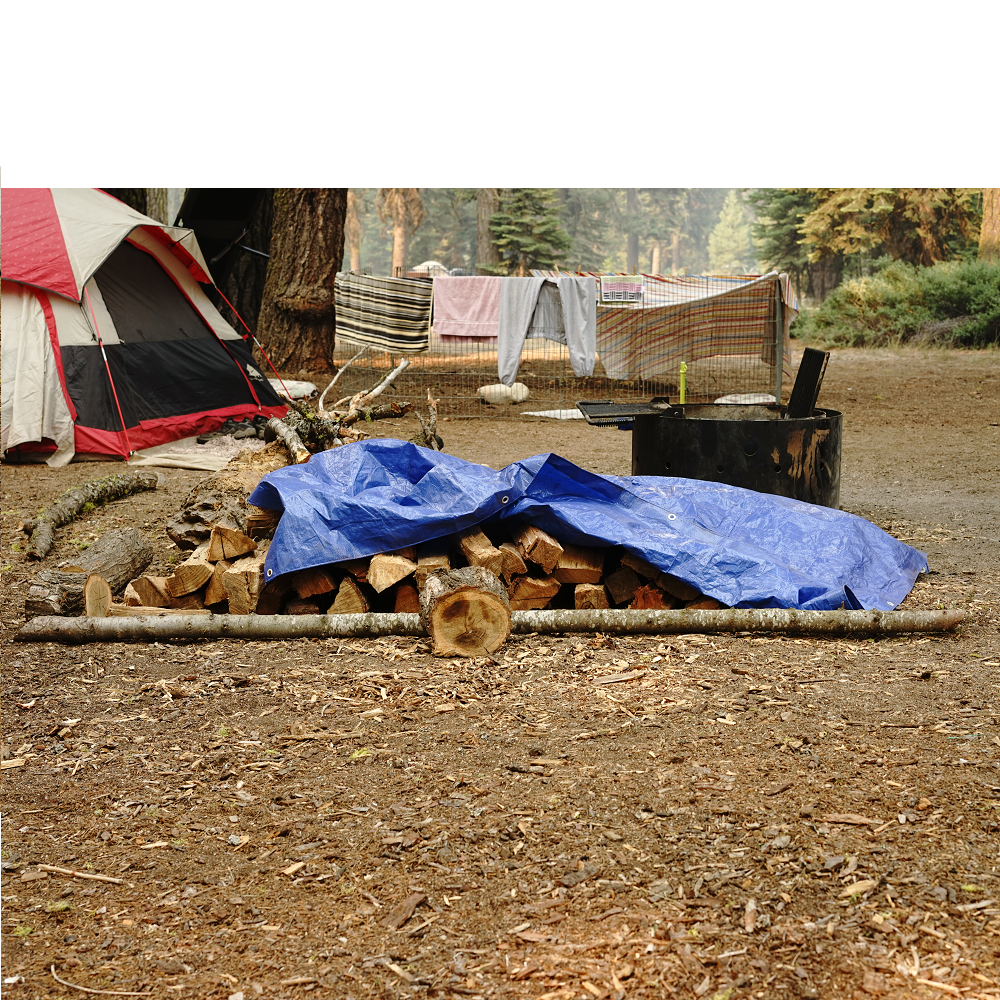 Grizzly Tarps 10 x 14 Feet Blue Multi Purpose Waterproof Poly Tarp