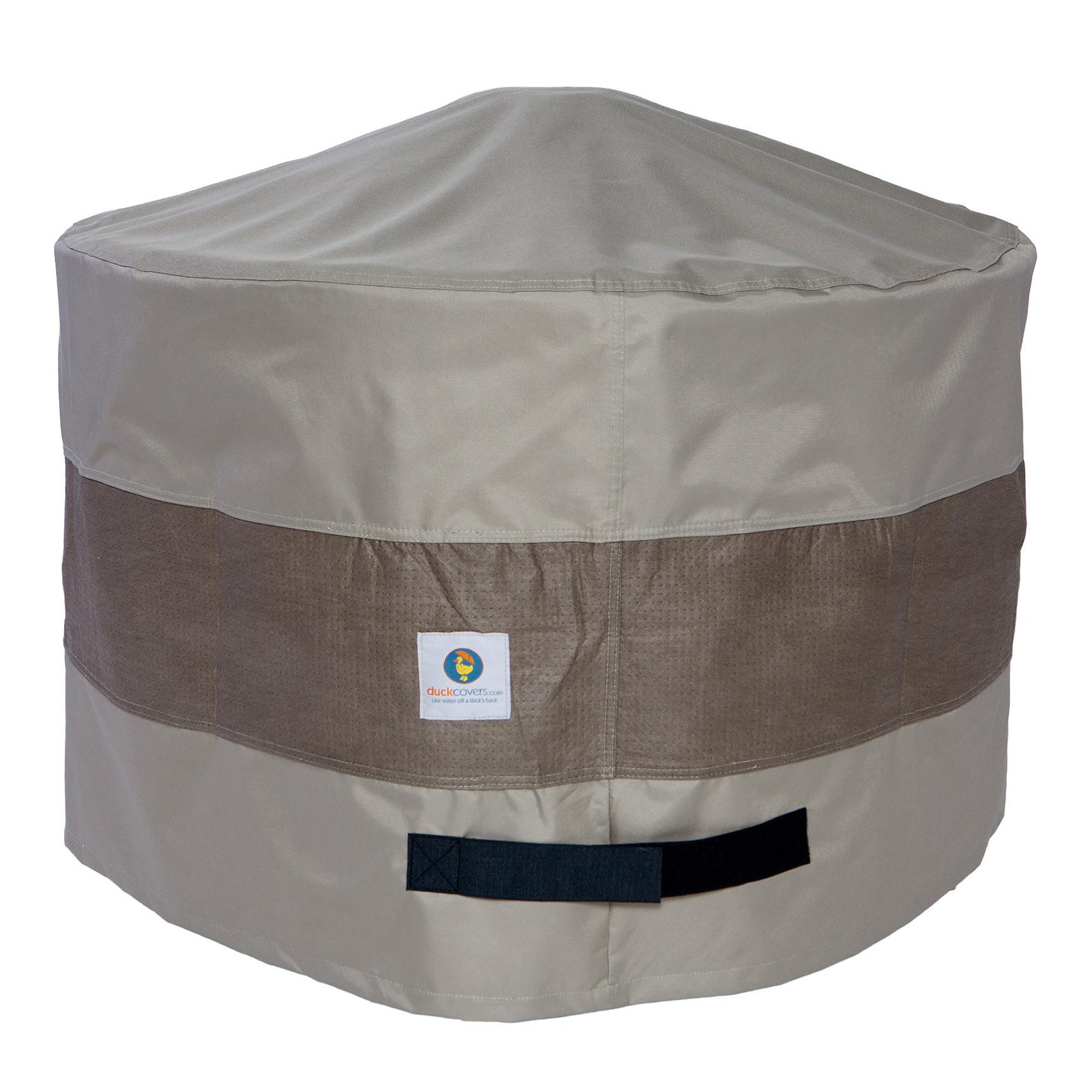 40 L X 40 W X 24 H Duck Covers Elegant Square Fire Pit Cover Outdoor Fireplace Accessories Opdusud Fr