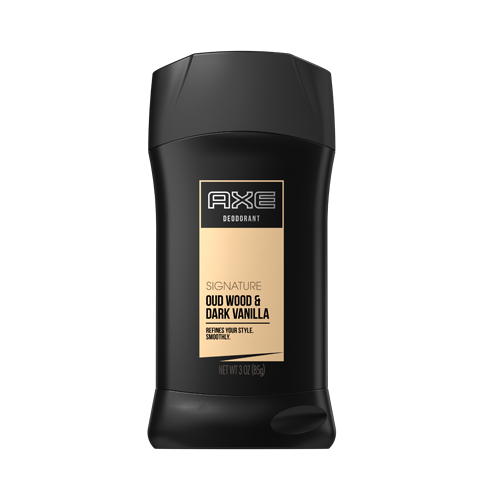 AXE Signature Deodorant Stick for Men, Oud Wood and Dark Vanilla 3 oz Beauty