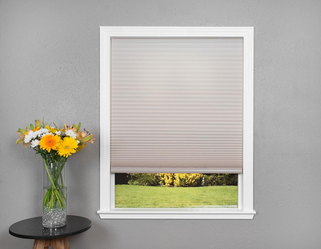 Easy Lift TrimatHome Cordless Cellular Light Filtering Fabric Shade