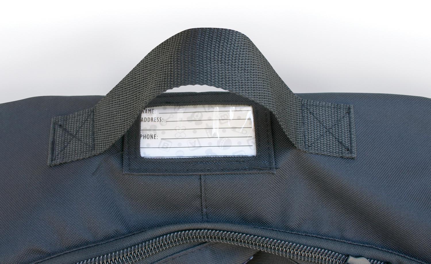JL Childress Wheelie Car Seat Travel Bag, Black Baby