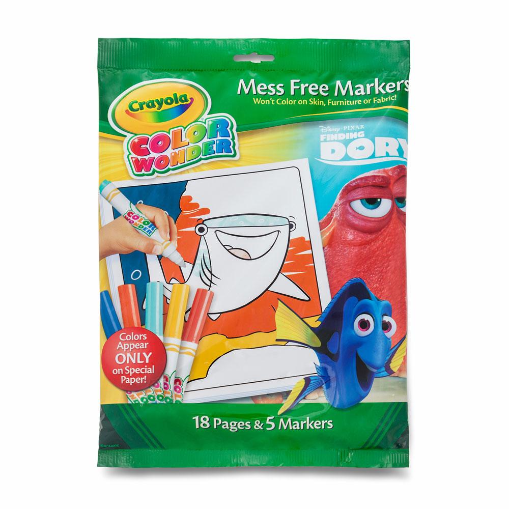 Crayola Finding Dory Color Wonder Paper & Markers Toys & Games