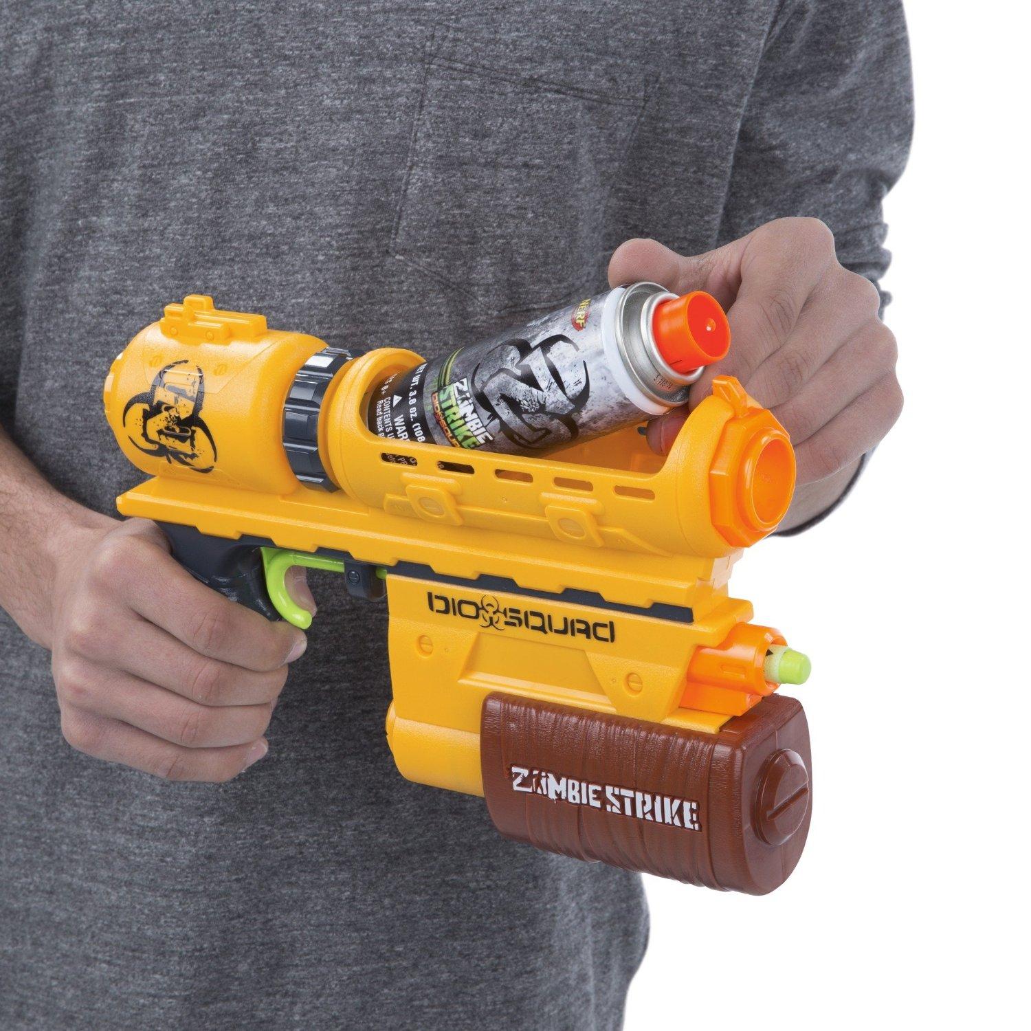 Nerf Zombie Strike Biosquad Zombie Eraser ZR100 Blaster