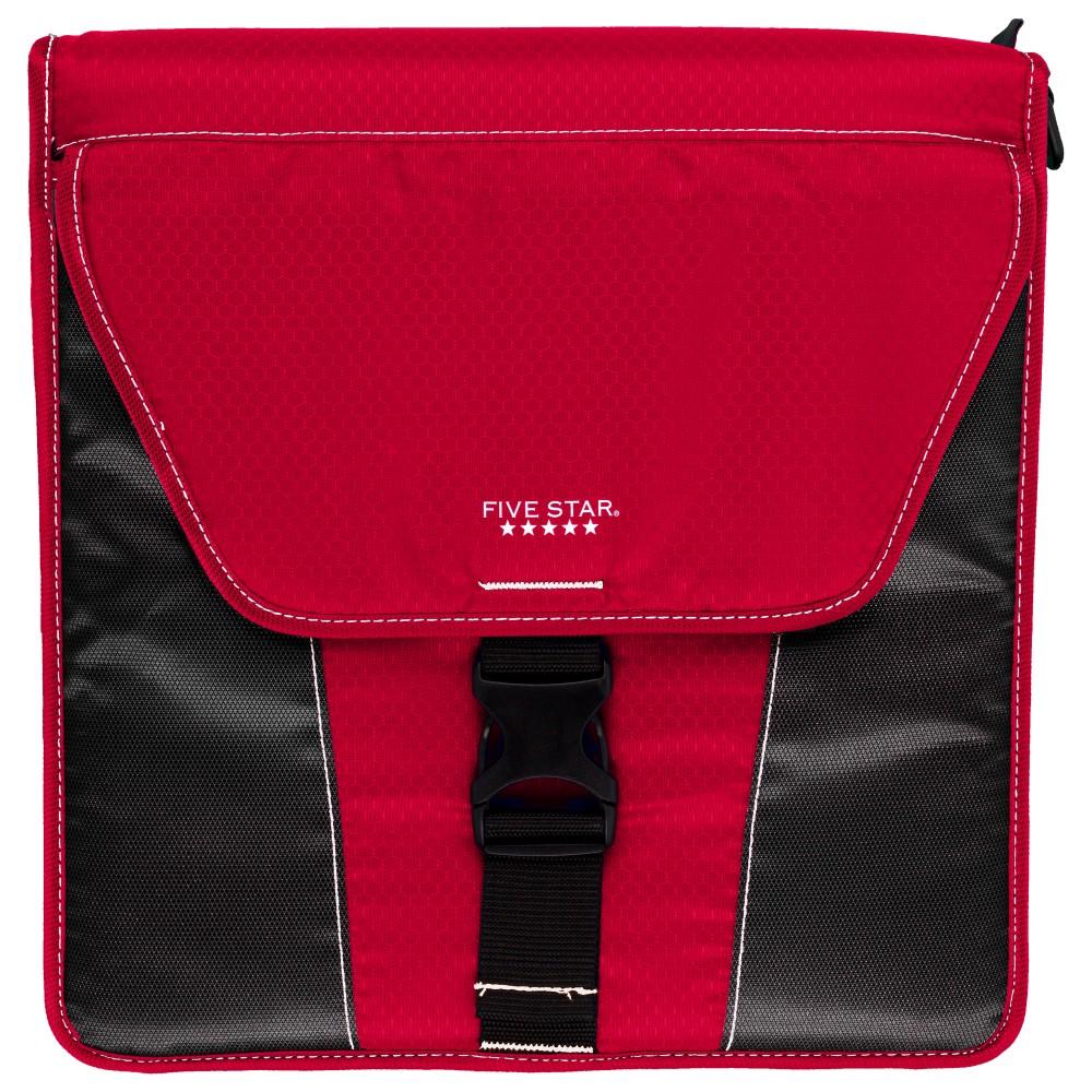 Five Star 2 Inch Zipper Binder, Vertical Flip, Durable