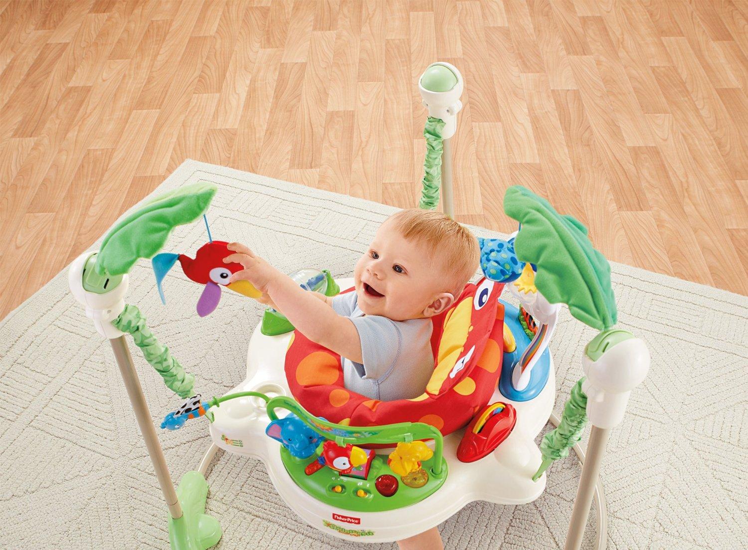 FisherPrice Rainforest Jumperoo Infant Bouncers And