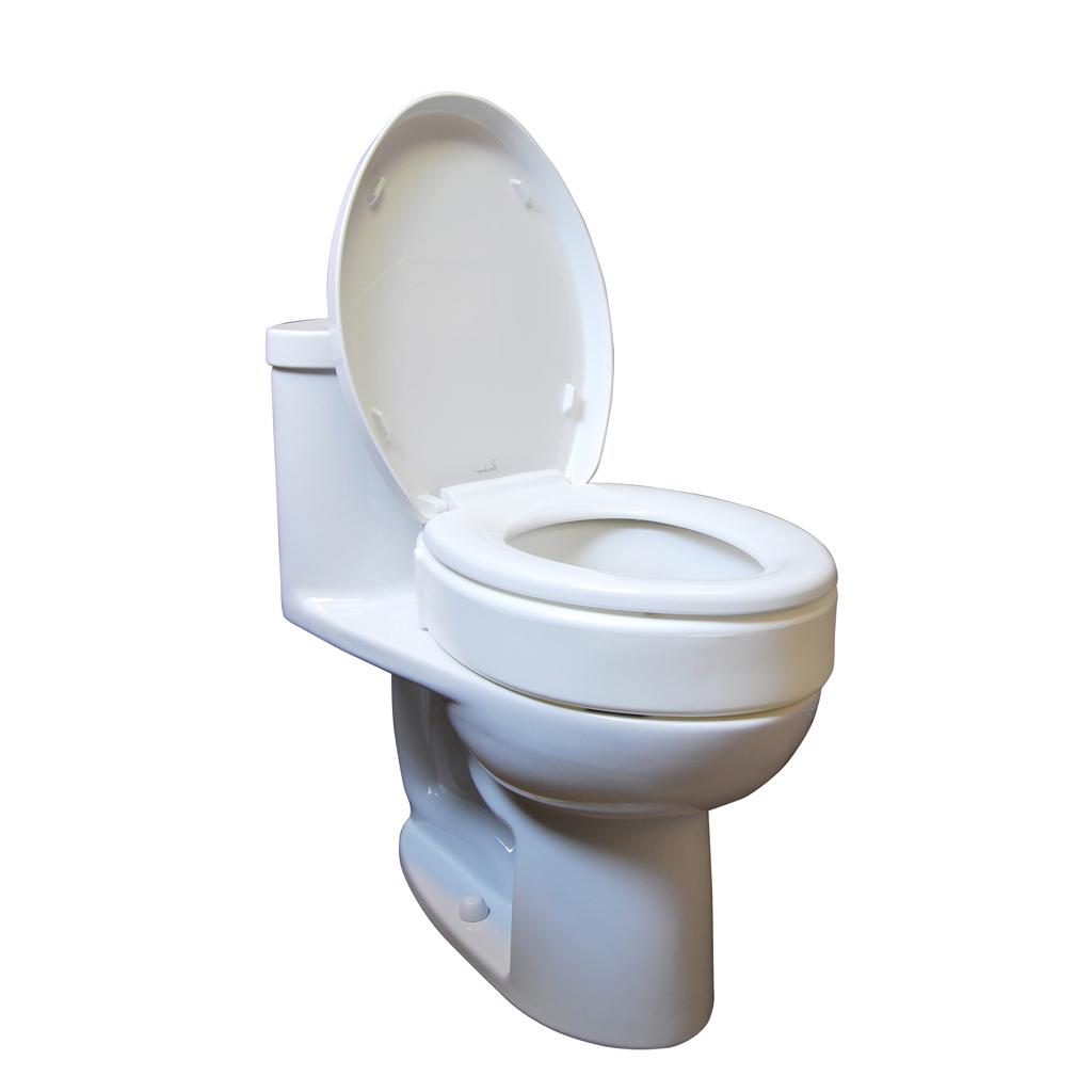 Drive Medical Toilet Seat Riser, Elongated Health