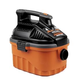 Amazon.com: RIDGID Aspiradora húmeda vac4000 potente y portátil aspiradora  en seco húmedo, incluye aspiradora automática de 4 galones, 5.0 picos, para  coche, cepillo de polvo, boquilla de coche y boquilla de garra :
