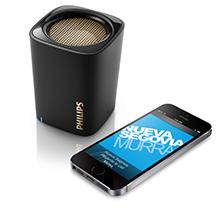 Philips BT100 Portable Wireless Bluetooth Speaker