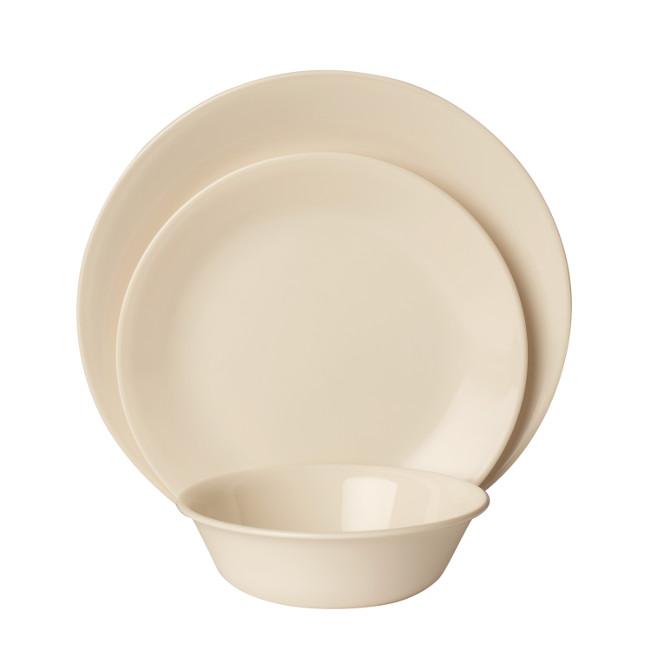 Corelle Impressions 18Piece Dinnerware Set, Sandstone