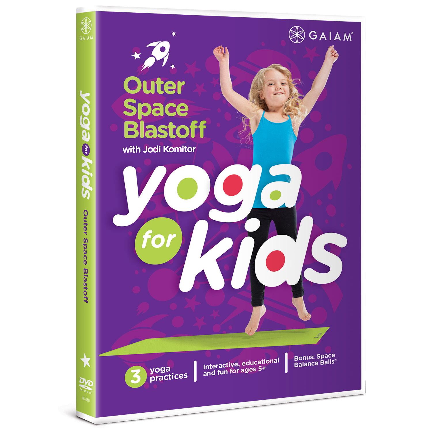 Yoga for Kids Outer Space Blastoff Jodi Komitor, Gaiam