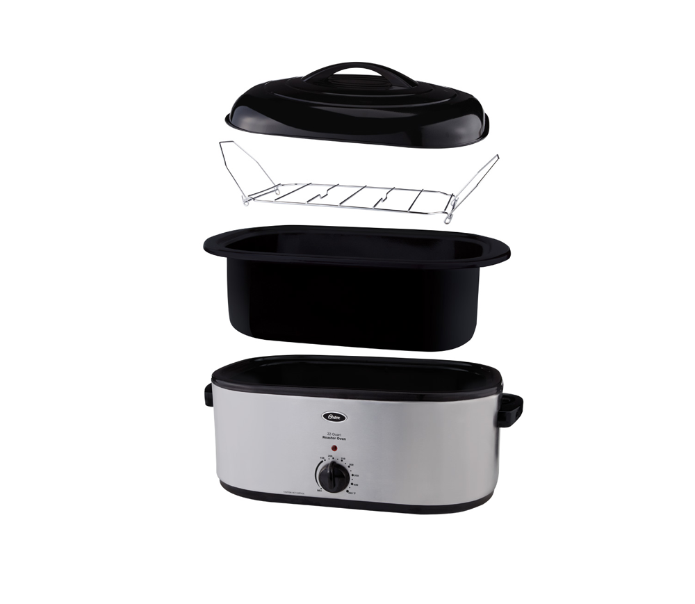 Oster CKSTRS23SB 22Quart Roaster Oven with SelfBasting