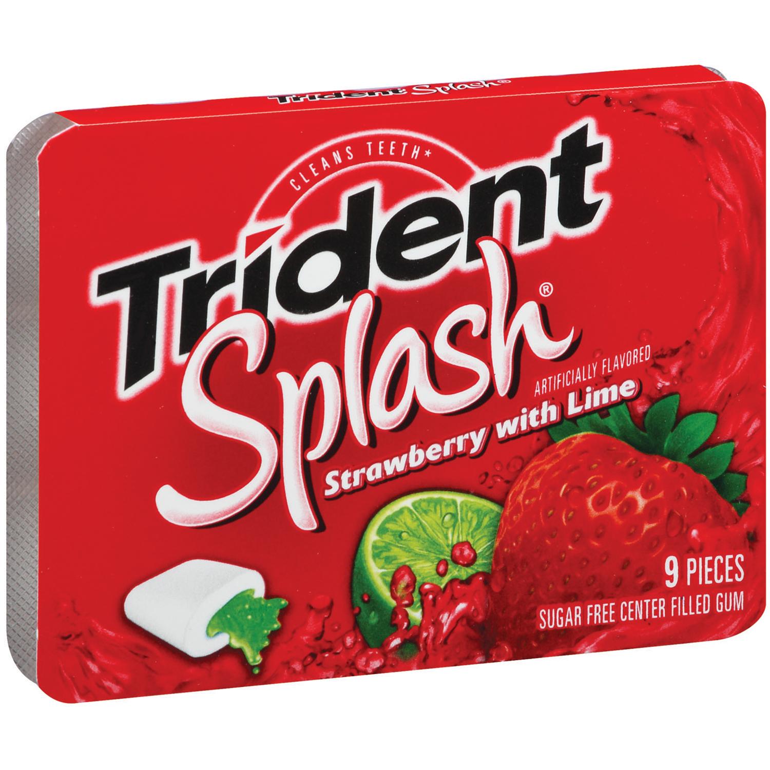 Trident Sugar Free Gum, Cinnamon, 18 Count (Pack of 12