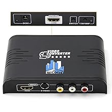 video converter, component to hdmi, hdmi converter, hdmi adapter, rca to hdmi