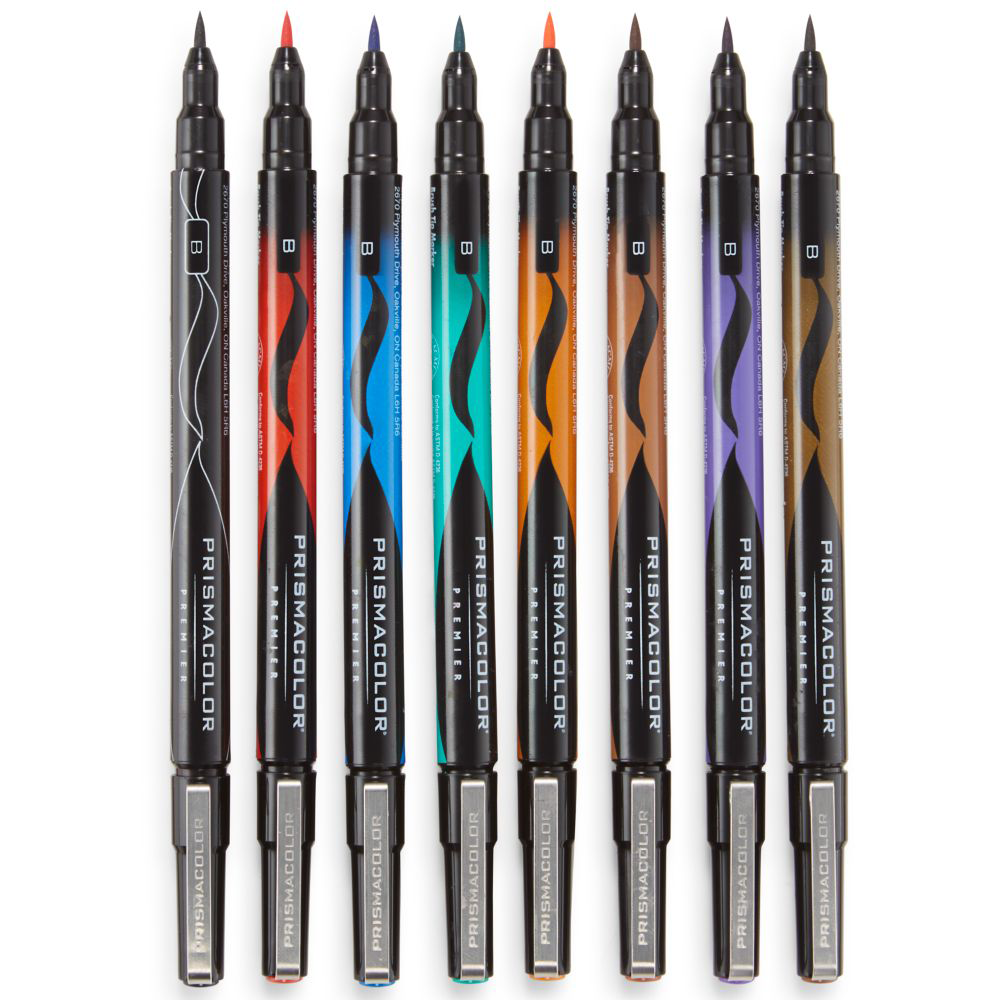 Prismacolor 1736674 Premier Illustration Brush Tip Art