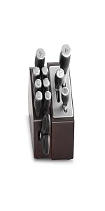 Amazon.com: Calphalon 10 Piece Precision Space-Saving Self ...