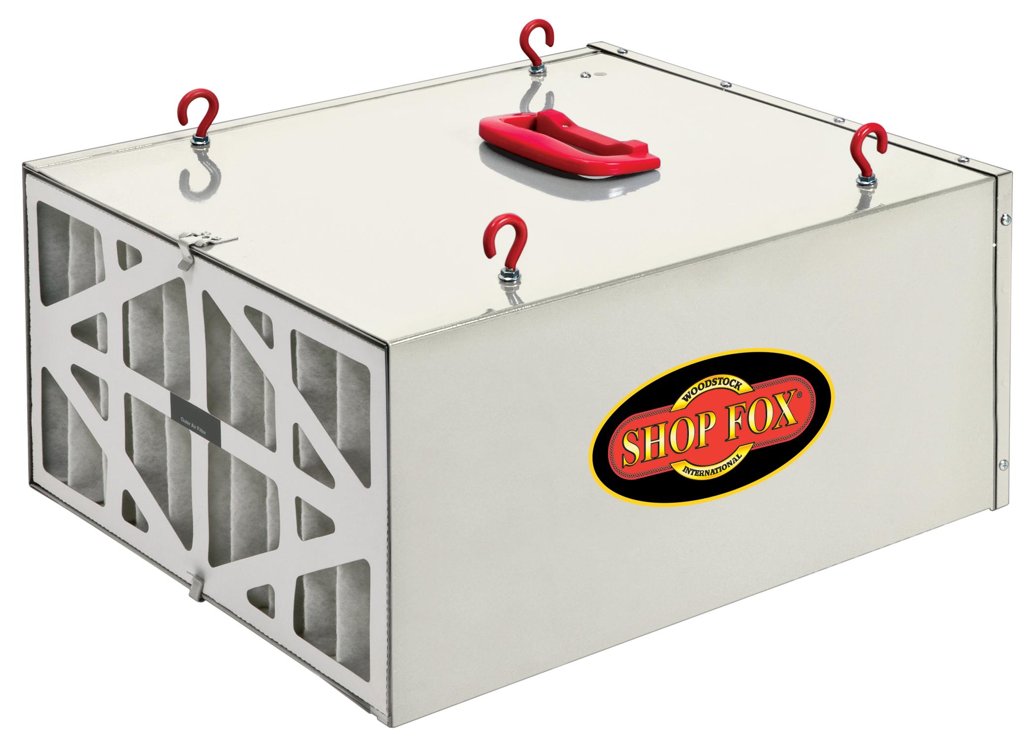 Shop Fox 3Speed Hanging Air Filter, Shop Air Cleaners