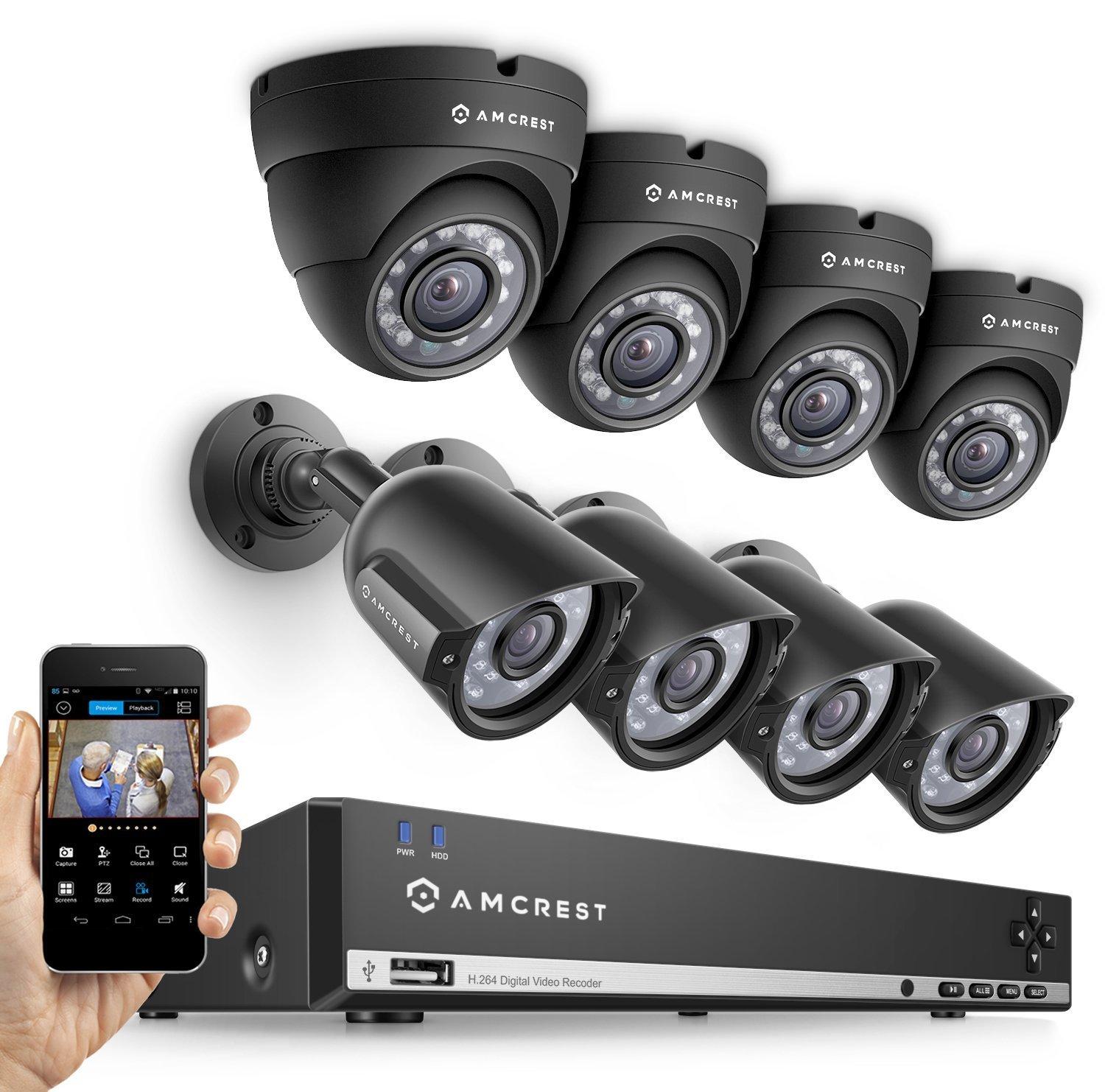 Amazon.com : Amcrest 960H 8CH 1TB Security System - Eight
