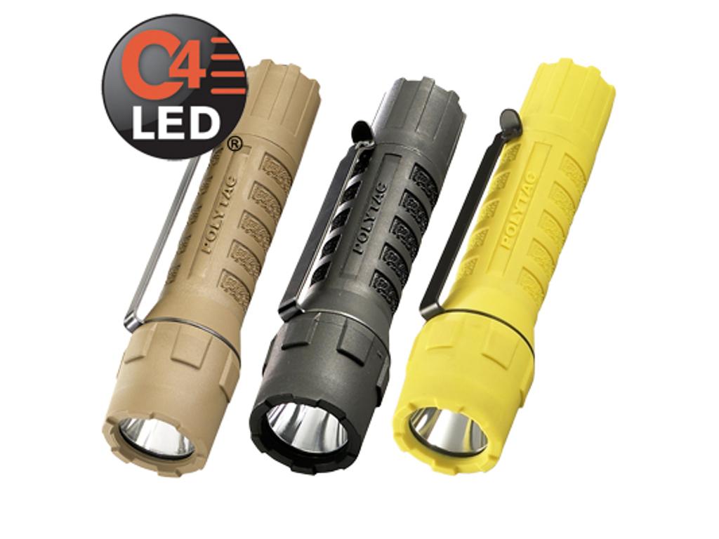 Streamlight 88850 PolyTac LED Flashlight with Lithium Batteries, Black