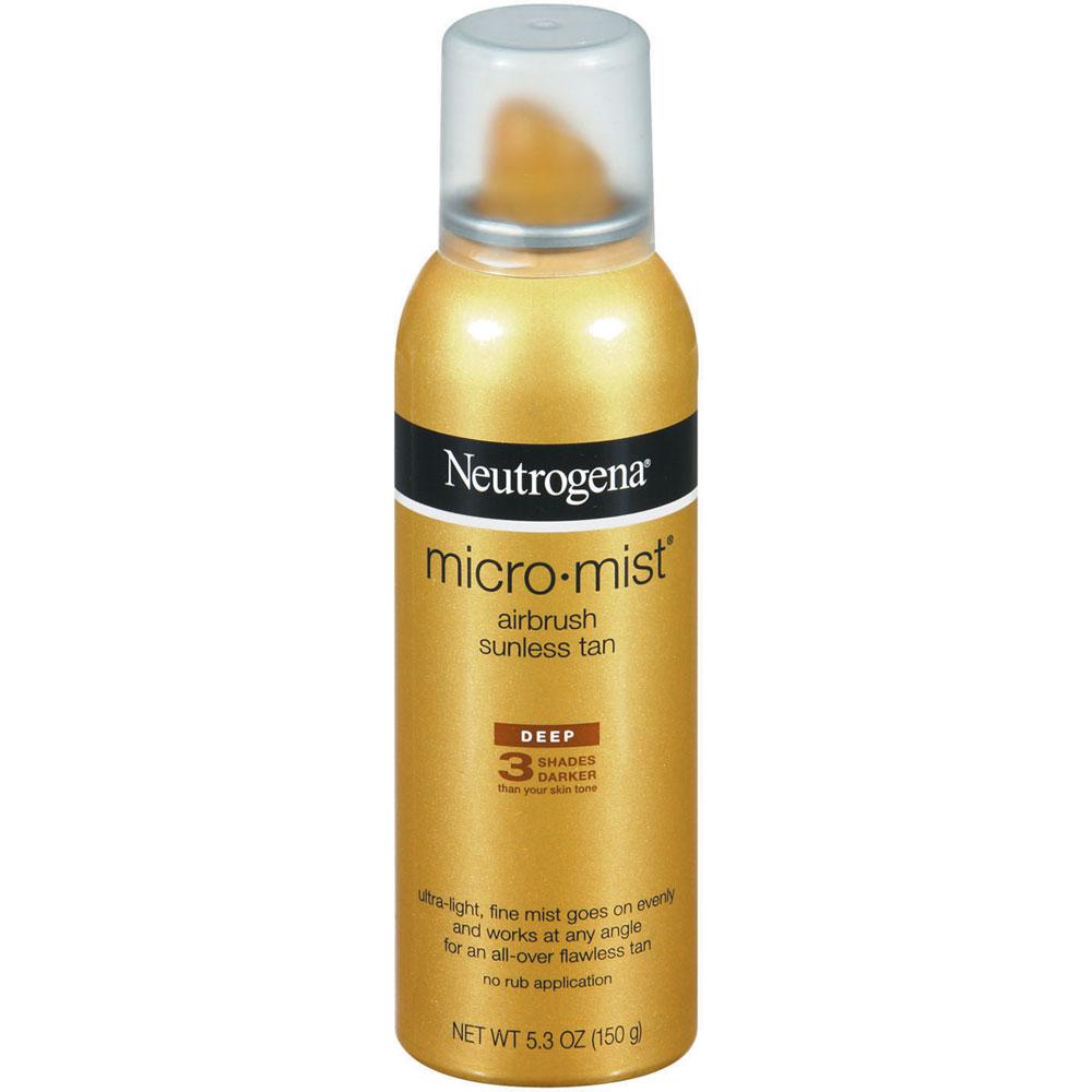 Neutrogena Micromist Airbrush Sunless Tan, Deep, 5.3 Oz Self Tanning Products