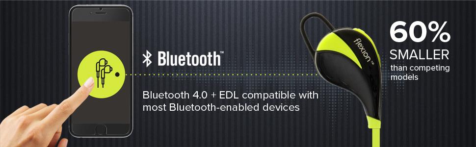 Amazon.com: Flexion KS-901 Kinetic Series Wireless Bluetooth Headphones