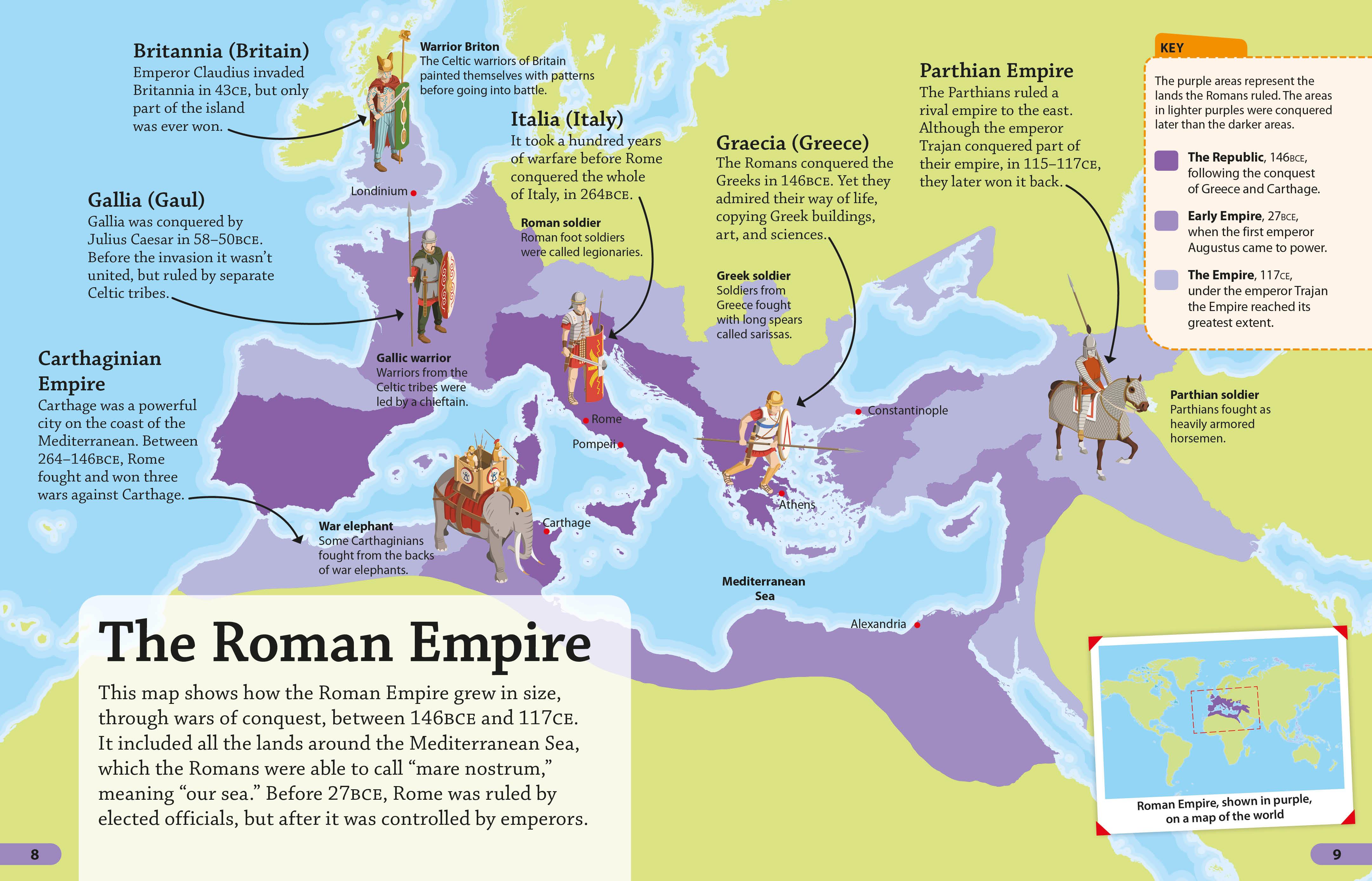 DK findout! Ancient Rome DK 9781465454270 Books