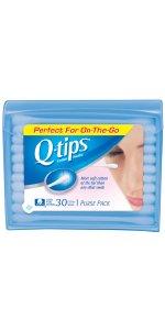 Q-tips Blue Travel Pack Cotton Swabs