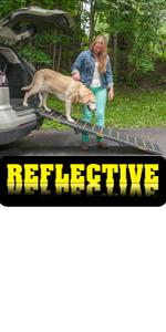 Pet Gear Extra-Wide Reflective Pet Ramp