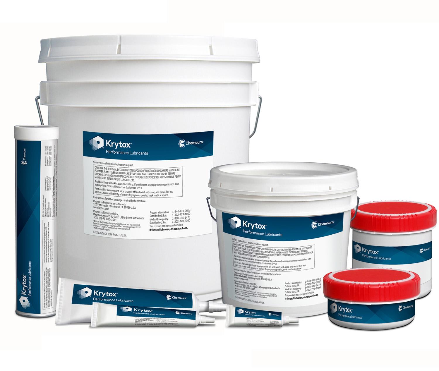 DuPont Krytox GPL205 Grease, Pure PFPE/PTFE No Additives